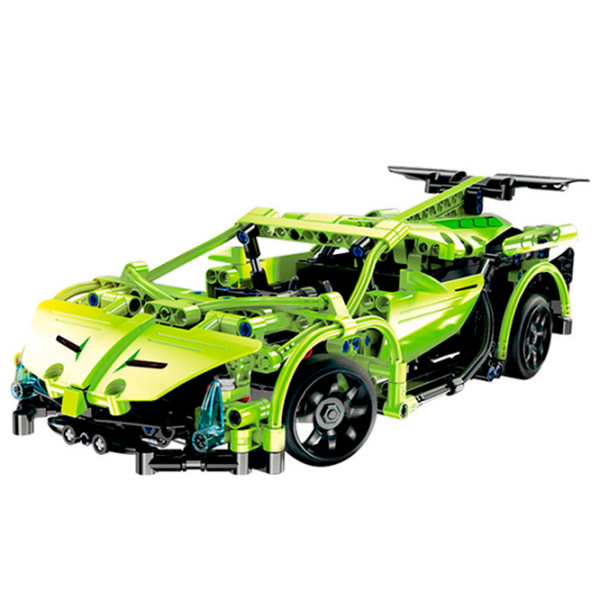 Constructor cu telecomandă CaDa Lamborghini Green Numărul de piese 453, 6+ photo 2