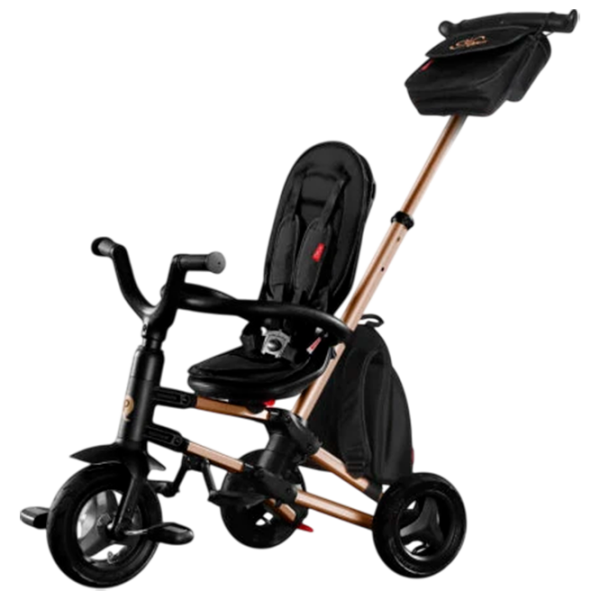 Трицикл Qplay Nova Plus Rubber Золото  Алюминий / Детский photo 2
