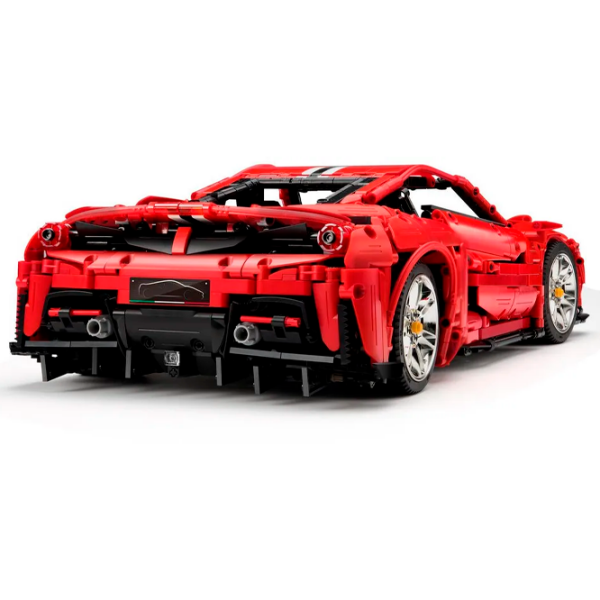 Constructor cu telecomandă CaDa Italian Super-Car Red Numărul de piese 3187, 6+ photo 2