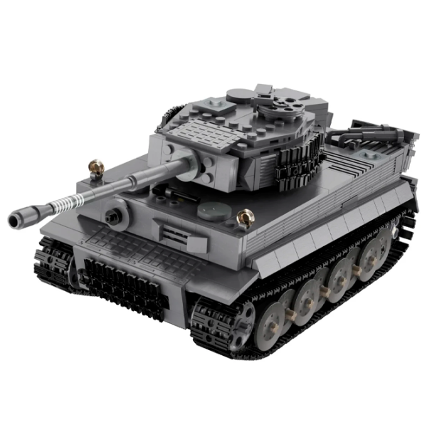 Constructor cu telecomandă CaDa Tiger Tank Gray Numărul de piese 925, 8+ photo 2