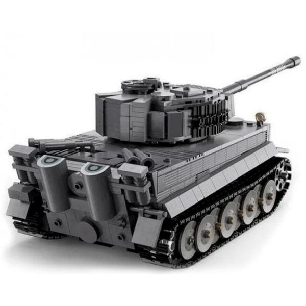 Constructor cu telecomandă CaDa Tiger Tank Gray Numărul de piese 925, 8+ photo 3