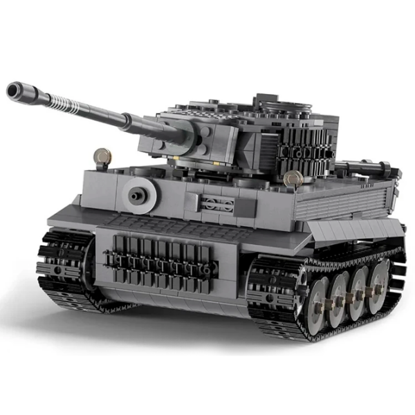 Constructor cu telecomandă CaDa Tiger Tank Gray Numărul de piese 925, 8+ photo 4