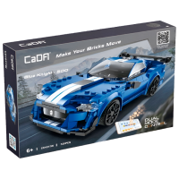 Constructor cu telecomandă CaDa Blue Knight - 500 Blue Numărul de piese 325, 6+