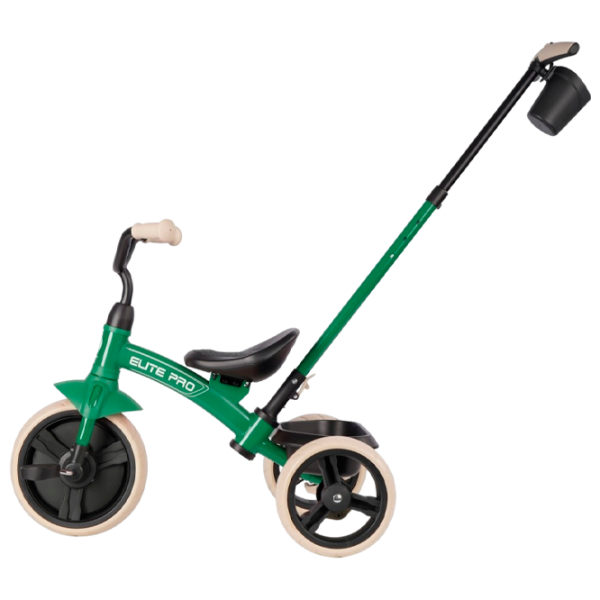 Triciclu Qplay Elite Pro Green  Metal / Pentru copii photo 2
