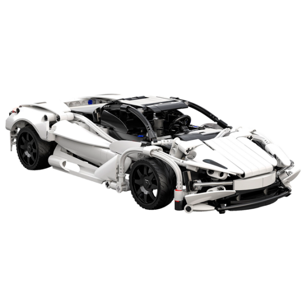 Constructor cu telecomandă CaDa Storming Sport Car White Numărul de piese 402, 6+ photo 3