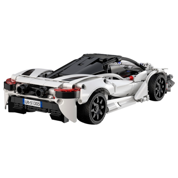Constructor cu telecomandă CaDa Storming Sport Car White Numărul de piese 402, 6+ photo 5