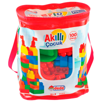 Constructor Dede Brio Blocks Multicolor Numărul de piese 100, 18+ luni