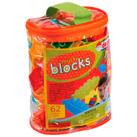 Constructor Dede Multi Blocks Multicolor Numărul de piese 62, 3+