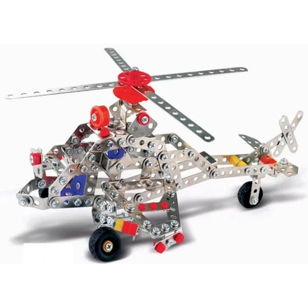 Constructor Lulu Apache Helicopter Inox Numărul de piese 349, 8+ photo 2