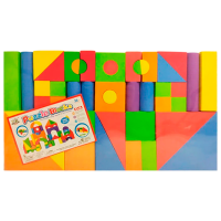 Constructor Lulu Puzzle Blocks Orange Numărul de piese 42, 3+