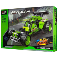 Constructor DeCool Off-Roader Racer Green Numărul de piese 301, 6+
