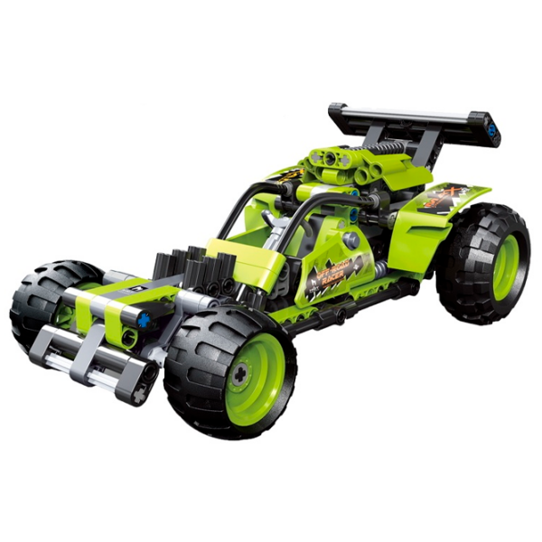 Constructor DeCool Off-Roader Racer Green Numărul de piese 301, 6+ photo 2