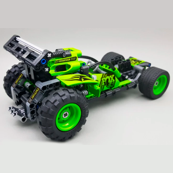 Constructor DeCool Off-Roader Racer Green Numărul de piese 301, 6+ photo 3
