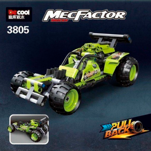 Constructor DeCool Off-Roader Racer Green Numărul de piese 301, 6+ photo 5