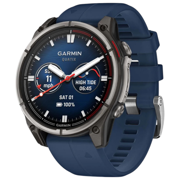 Умные часы Garmin Quatix 8 Титан 1.4" | 47 мм | Титан/Силикон
| 010-02904-51 photo 1