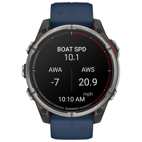 Умные часы Garmin Quatix 8 Титан 1.4" | 47 мм | Титан/Силикон
| 010-02904-51 photo 2