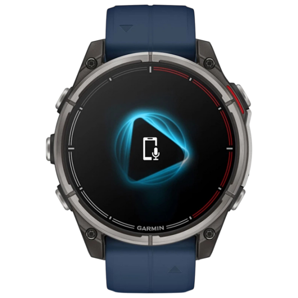 Умные часы Garmin Quatix 8 Титан 1.4" | 47 мм | Титан/Силикон
| 010-02904-51 photo 3