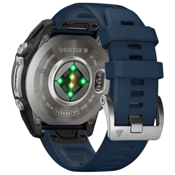 Умные часы Garmin Quatix 8 Титан 1.4" | 47 мм | Титан/Силикон
| 010-02904-51 photo 5