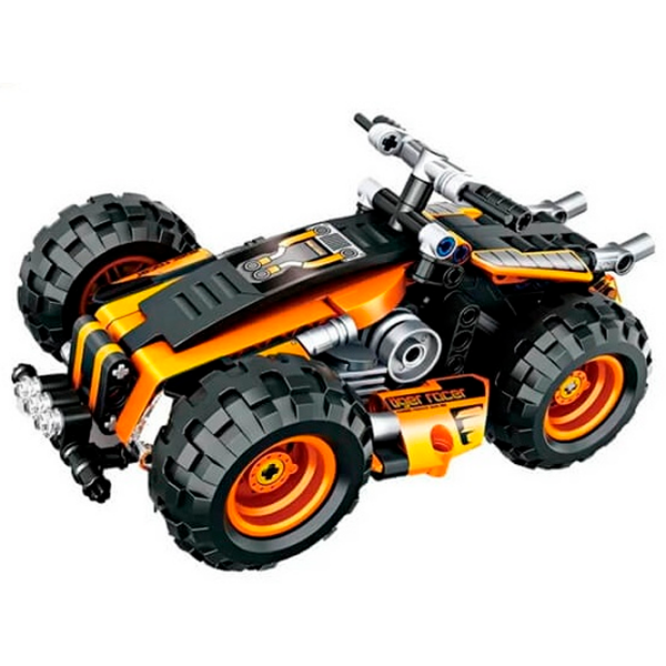 Конструктор DeCool Motorcycle Оранжевый Количество деталей 265, 6+ photo 2