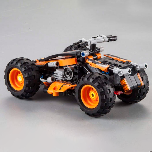 Конструктор DeCool Motorcycle Оранжевый Количество деталей 265, 6+ photo 3
