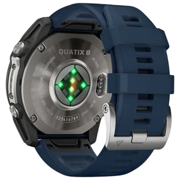 Умные часы Garmin Quatix 8 Титан 1.4" | 51 мм | Титан/Силикон
| 010-02905-A3 photo 3