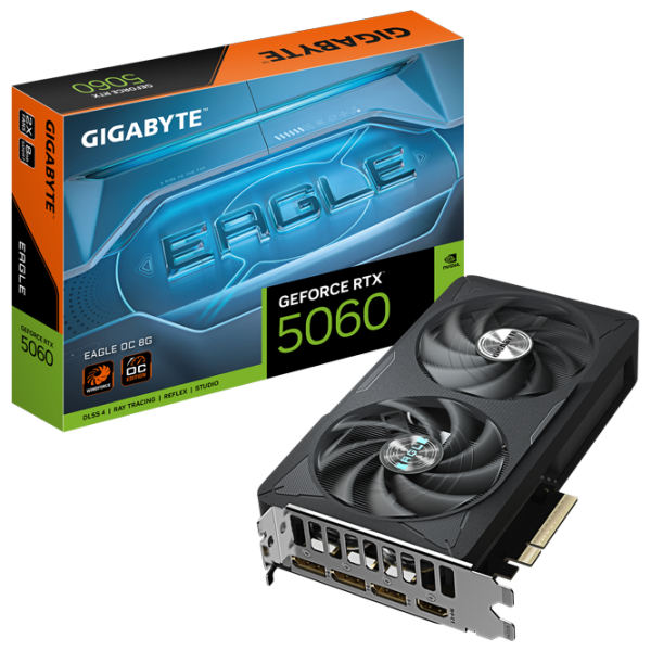 Видеокарта Gigabyte GeForce RTX 5060 EAGLE OC 8 ГБ PCI Express x16 5.0 photo 10