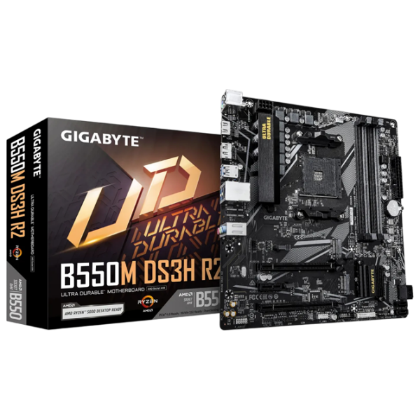 Материнская плата Gigabyte B550M DS3H R2 mATX  photo 3