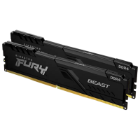 Оперативная память 16 ГБ Kingston FURY Beast KF432C16BBK2/16WP DIMM, DDR4, 3200 МГц