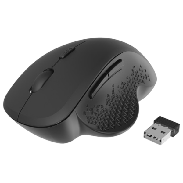 Mouse Gembird MUSW-6B-02 Black Fără fir, 1600 dpi photo 2