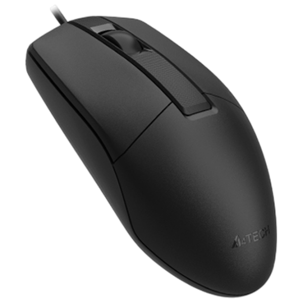 Mouse A4Tech OP-330S Black Cu fir, 1200 dpi photo 2