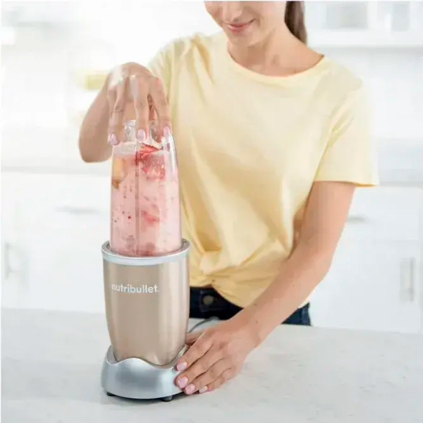 Blender de mână Nutribullet Pro NB907CP Champagne  photo 4