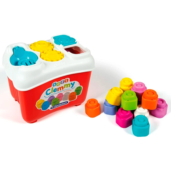 Constructor Clementoni Activity Bucket Red Numărul de piese 15, 10+ luni photo 2