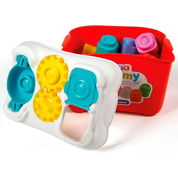 Constructor Clementoni Activity Bucket Red Numărul de piese 15, 10+ luni photo 4
