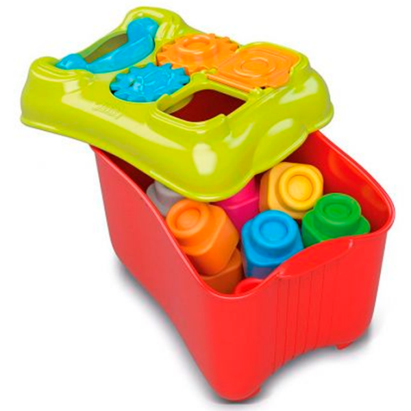 Constructor Clementoni Activity Bucket Red Numărul de piese 15, 10+ luni photo 5