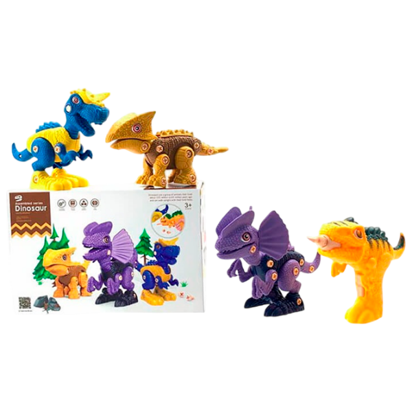 Конструктор ChiToys Dinosaur Разноцветный Количество деталей , 3+ photo 1