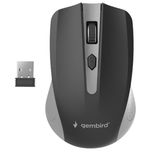 Mouse Gembird MUSW-4B-04-GB Gray Fără fir, 1600 dpi photo 1