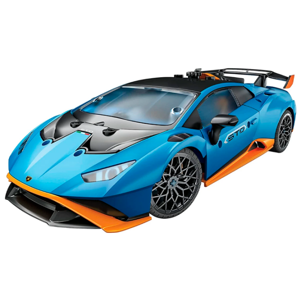 Constructor Clementoni Lamborghini Huracan STO Blue Numărul de piese 270, 8+ photo 2