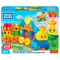 Constructor Mega Bloks Musical Train Blue Numărul de piese 50, 1+