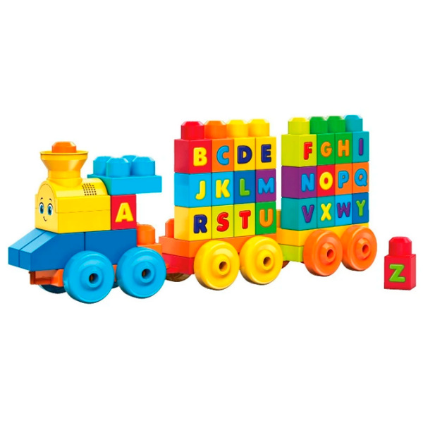 Constructor Mega Bloks Musical Train Blue Numărul de piese 50, 1+ photo 2