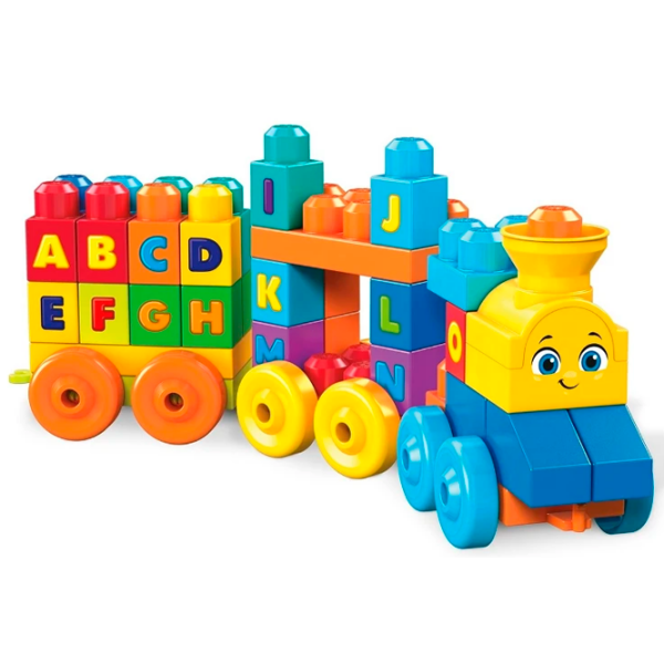 Constructor Mega Bloks Musical Train Blue Numărul de piese 50, 1+ photo 4
