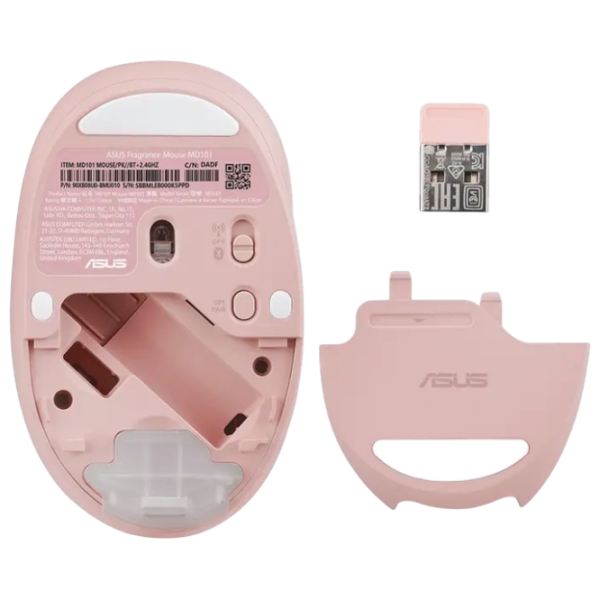 Мышь Asus Fragrance MD101 Розовый Беспроводные, 2400 dpi photo 5