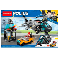 Constructor ChiToys Police Multicolor Numărul de piese 296, 6+