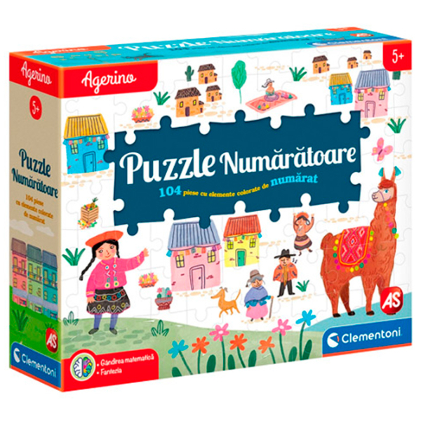 Puzzle Clementoni Agerino (50363) Количество деталей: 104, Рекомендуемый возраст: 5+ photo 2