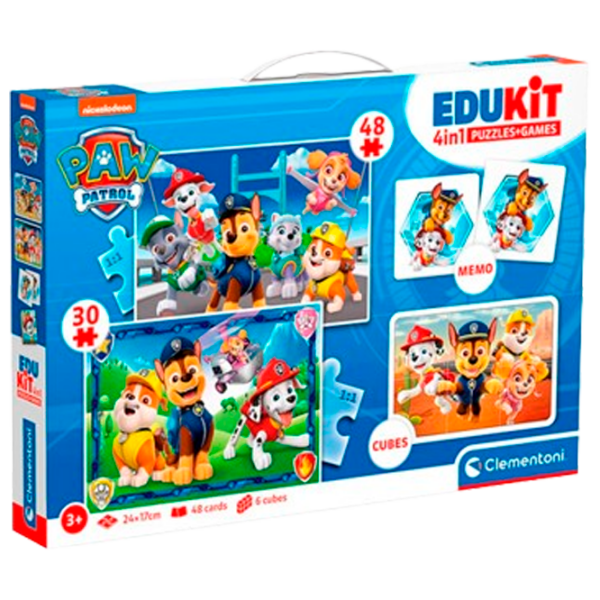 Puzzle Clementoni Paw Patrol (18291) Количество деталей: 78, Рекомендуемый возраст: 5+ photo 1