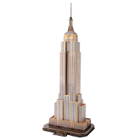 Пазл 3D CubicFun EMPIRE STATE BUILDING (DS0977h) Количество деталей: 55, Рекомендуемый возраст: 6+