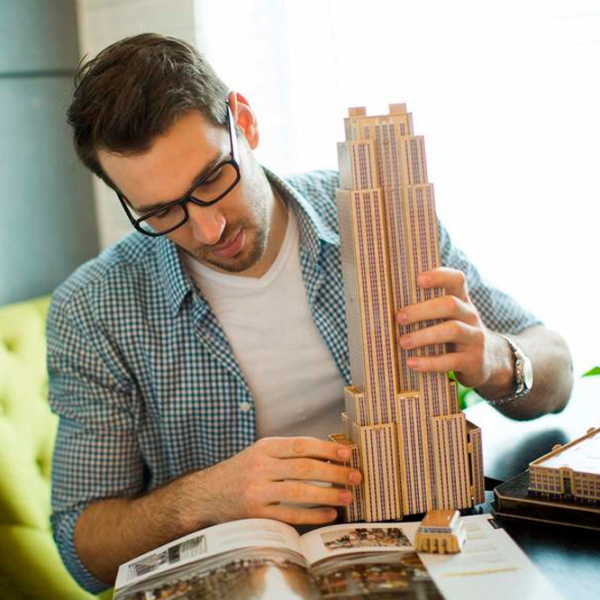 Пазл 3D CubicFun EMPIRE STATE BUILDING (DS0977h) Количество деталей: 55, Рекомендуемый возраст: 6+ photo 4