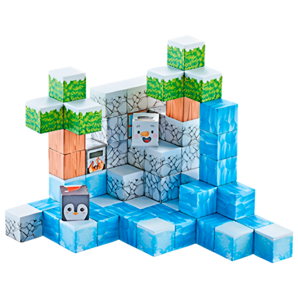 Конструктор ChiToys Building Cubes Синий Количество деталей 66, 3+ photo 1