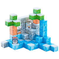 Constructor ChiToys Building Cubes Blue Numărul de piese 66, 3+