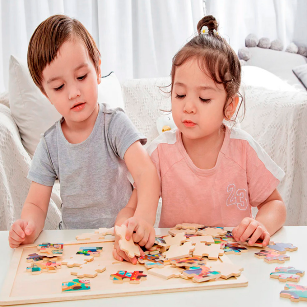 Puzzle Clementoni Animal City (54242) Количество деталей: 48, Рекомендуемый возраст: 1.5+ photo 2