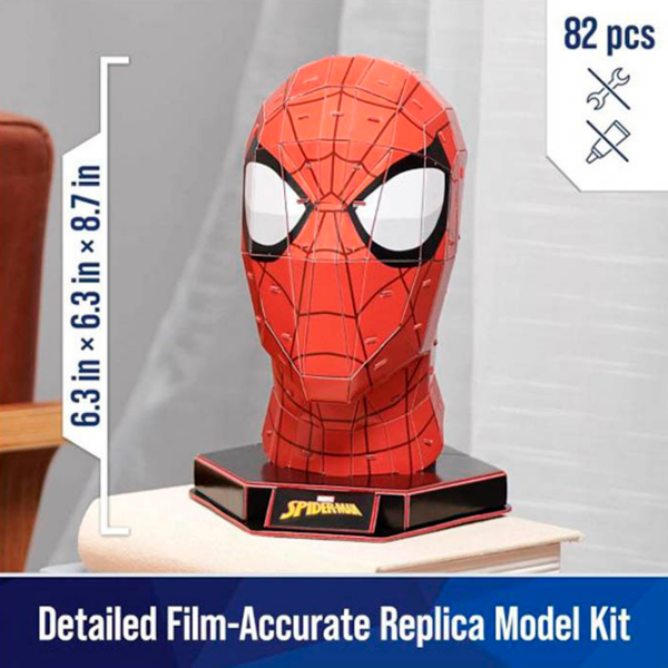 Puzzle 4D Infinity Spiderman (6069842) Numărul de piese: 82, Vârsta recomandată: 10+ photo 2